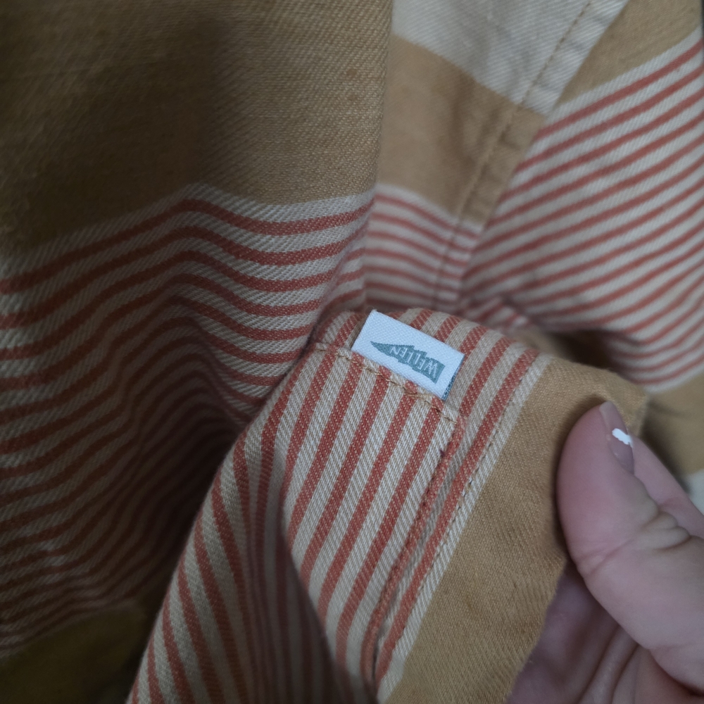 Wellen Striped Half-Zip Pullover Jacket - Beige &… - image 5